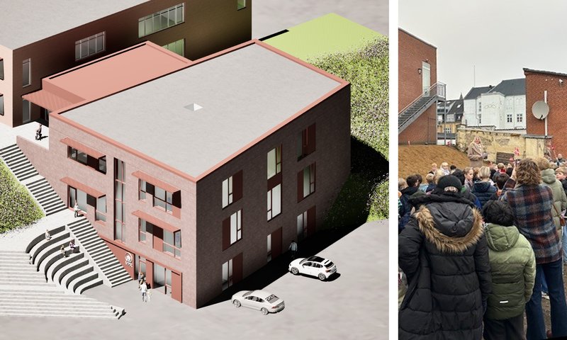 Viborg Private Realskole  -   1. spadestik